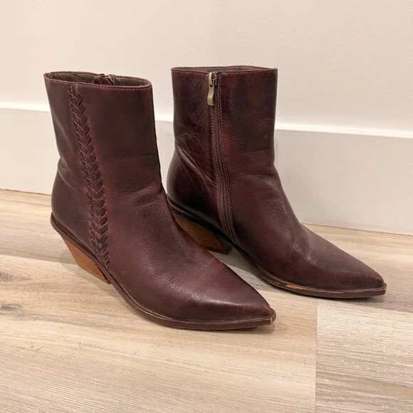 Antelope Ximena Boots Coffee/Wine Sundance - EU Size 39 (US 8-8.5) NWOT (no box) - Picture 2 of 5